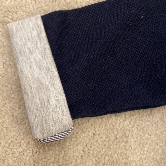 Pili Carrera navy sailor toggle button hoodie size2 88/95 - Picture 4 of 6